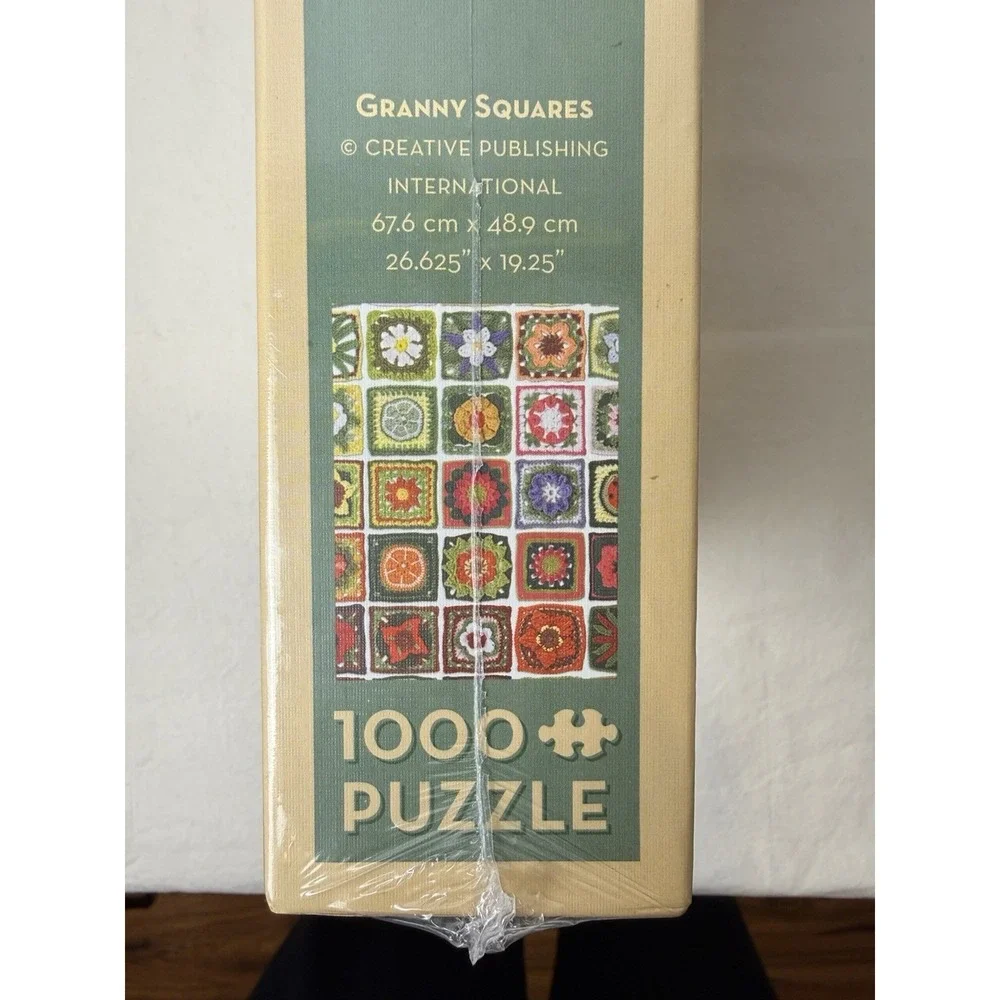 Cobble Hill GRANNY SQUARES 1000 Piece‎ Jigsaw Puzzle New Sealed
